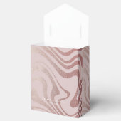 Ballotins Mariage Merci RoseGold élégant (Ouvert)