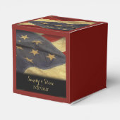 Ballotins Mariage militaire du drapeau américain (Arrière)