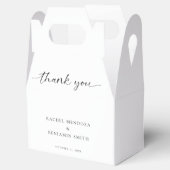 Ballotins Mariage minimal heureux jamais après Script élégan (Ouvert)