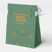 Ballotins Mariage minimal Vosvos vert (Arrière)