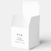 Ballotins Mariage minimaliste moderne (Ouvert)