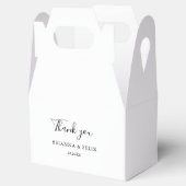 Ballotins Mariage minimaliste simple (Ouvert)