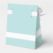 Ballotins Mariage Mint Green Sage White Gold Heart (Arrière)