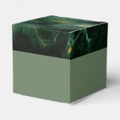 Ballotins Mariage moderne en marbre vert (Arrière)