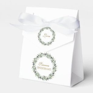 Ballotins Mariage Monogramme Fleurs Or Bourgogne Fantaisiste
