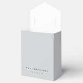 Ballotins Mariage Monogramme Minimaliste  (Ouvert)