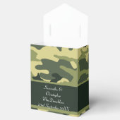 Ballotins Mariage motif camouflage vert (Ouvert)