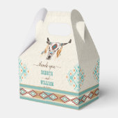 Ballotins Mariage motif du sud-ouest du boho (Verso)