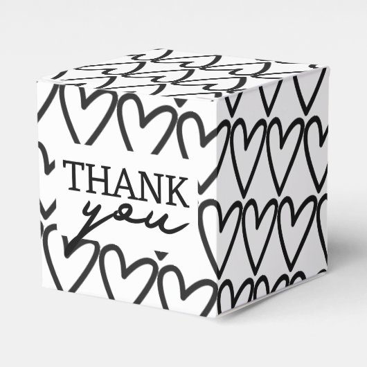 Ballotins Mariage Motif simple Merci (Verso)