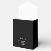 Ballotins Mariage noir classique (Ouvert)