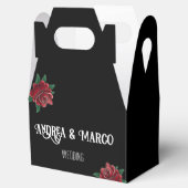 Ballotins Mariage Noir Et Blanc Avec Tatouages, Tatouage Ros (Ouvert)