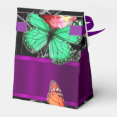 Ballotins Mariage noir et violet (Arrière)