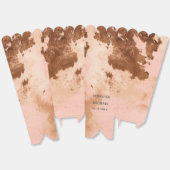 Ballotins Mariage occidental Blush Cowhol Pays Popcorn (Déplié)