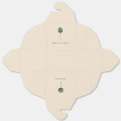 Ballotins Mariage Palm Tree (Déplié)