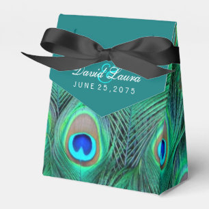 Ballotins Mariage Paon Bleu Turquoise