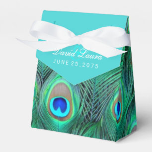 Ballotins Mariage Paon Bleu Turquoise