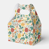 Ballotins Mariage Pastel Orange Yellow Spring Dahlia Fleurs (Arrière)