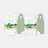 Ballotins Mariage paysager Chic Campagne Mountain River (Déplié)