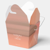 Ballotins Mariage personnalisé rose pâle (Ouvert)