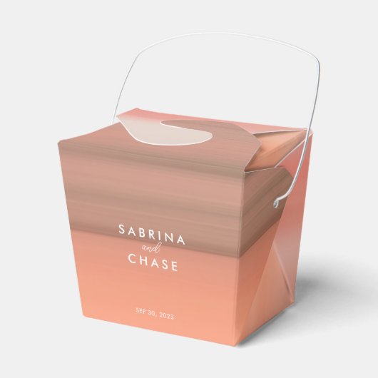 Ballotins Mariage personnalisé rose pâle (Verso)