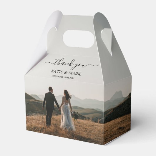 Ballotins Mariage Photo Love Script Merci (Verso)