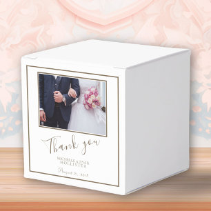 Ballotins Mariage photo Merci personnalisable