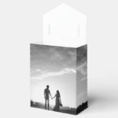 Ballotins Mariage photo moderne en noir et blanc (Ouvert)