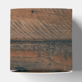 Ballotins Mariage photo rustique en bois (Haut)