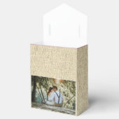 Ballotins Mariage photo rustique Merci (Ouvert)