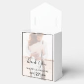 Ballotins Mariage photo simple et élégant (Ouvert)