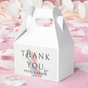 Ballotins Mariage photo simple moderne