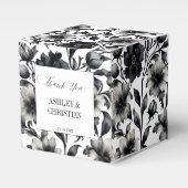 Ballotins Mariage privilégie les bonbons noirs et blancs (Verso)