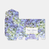 Ballotins Mariage Purple Hydrangea (Déplié)