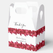 Ballotins Mariage Red Plumeria Frangipani (Ouvert)