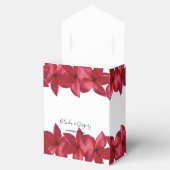 Ballotins Mariage Red Plumeria Frangipani (Ouvert)