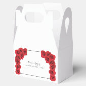 Ballotins Mariage Red Roses (Ouvert)