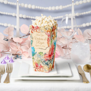 Ballotins Mariage Remerciement Floral Vintage Victorien