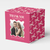 Ballotins Mariage rétro Coquette Bow (Verso)