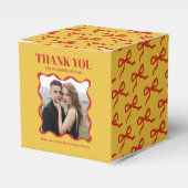 Ballotins Mariage rétro Coquette Bow (Verso)