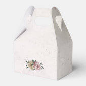 Ballotins mariage romantique rose et champagne (Arrière)