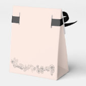 Ballotins Mariage rose et gris (Arrière)