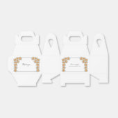 Ballotins Mariage Rose orange (Déplié)