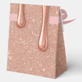 Ballotins Mariage rose Parties scintillant or & Lecteurs mét (Verso)