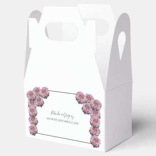 Ballotins Mariage Rose rose clair (Ouvert)