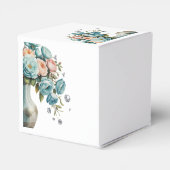 Ballotins Mariage Rose Turquoise et Peach (Arrière)