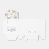 Ballotins Mariage Rose Violette Lavande (Déplié)