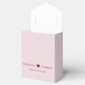 Ballotins Mariage rouge rose et rouge pourpre (Ouvert)