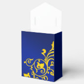 Ballotins Mariage Royal Blue et Gold (Ouvert)