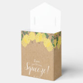 Ballotins Mariage rustique aux citrons Main Squeeze  (Ouvert)