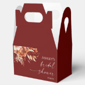 Ballotins Mariage Rustique Bourdon Brun Floral Fête de Marié (Ouvert)